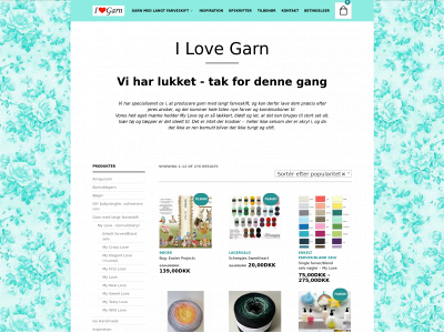 ilovegarn.dk snapshot