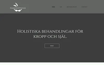harmonihyddan.se snapshot