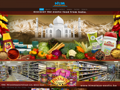 himalaya-exotic.be snapshot