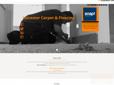 thecarpetfitter.com snapshot