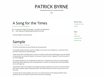 patrickbyrne.org snapshot