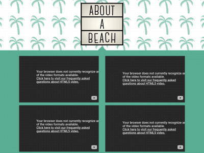 aboutabeach.be snapshot
