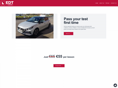 edtcarlessons.ie snapshot