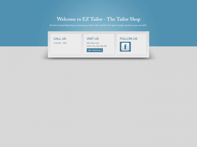 eztailor.ca snapshot