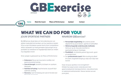 gbexercise.be snapshot