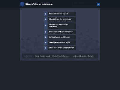 diaryofbipolarmom.com snapshot