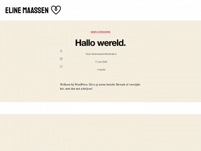 elinemaassen.nl snapshot