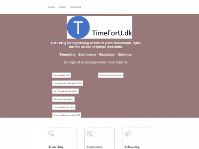 timeforu.dk snapshot