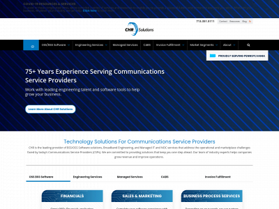 chrsolutions.com snapshot