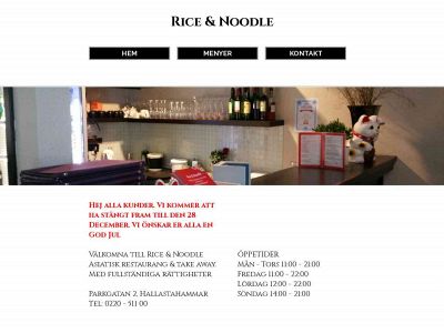ricenoodle.se snapshot