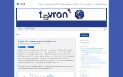 tevron-blog.com snapshot