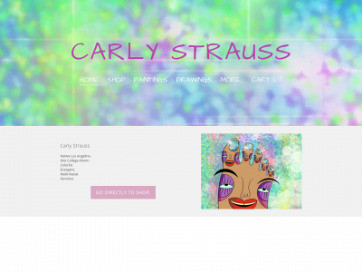 www.carlystraussartist.com snapshot