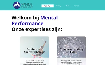 mentalperformance.be snapshot