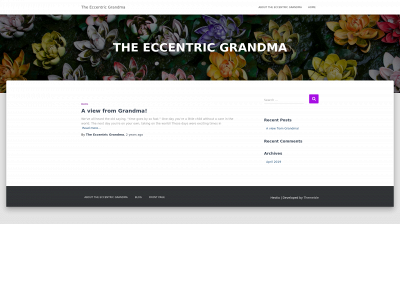 theeccentricgrandma.com snapshot