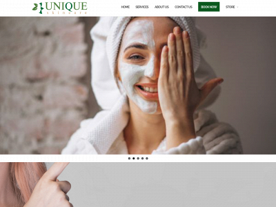 uniqueskincare.net snapshot