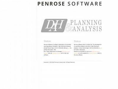penrose-software.com snapshot