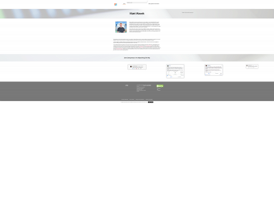 mattwacek.com snapshot