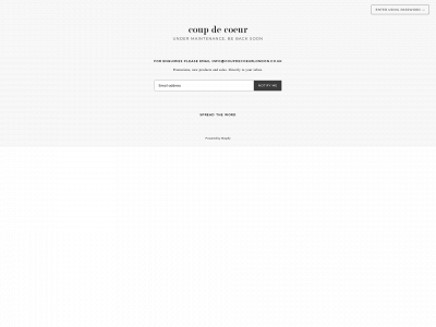 coupdecoeurlondon.co.uk snapshot