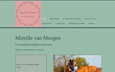 herstelcoachmireille.be snapshot