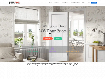 idealdoors.co.uk snapshot