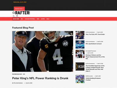 raftersports.com snapshot