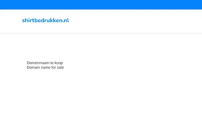 shirtbedrukken.nl snapshot