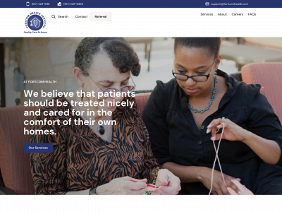 fortcomhealth.com snapshot