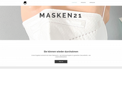 masken21.de snapshot