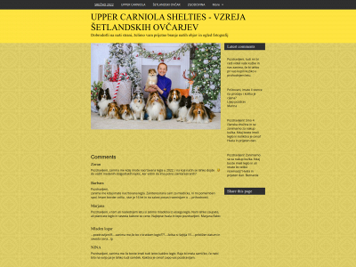 uppercarniolashelties.com snapshot