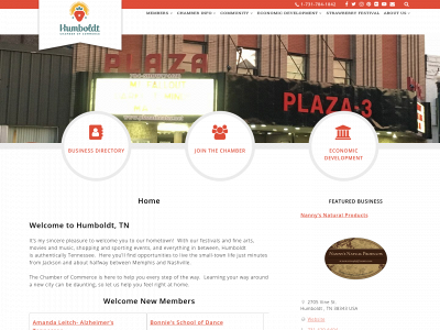 humboldtchamber.com snapshot