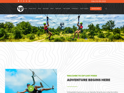 ziplostpines.com snapshot