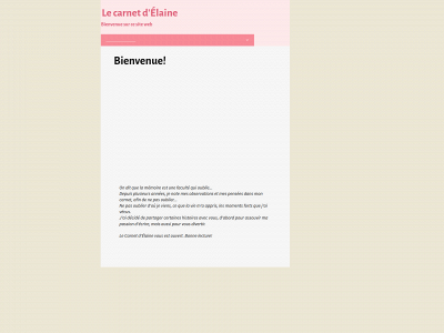 lecarnetdelaine.simplesite.com snapshot