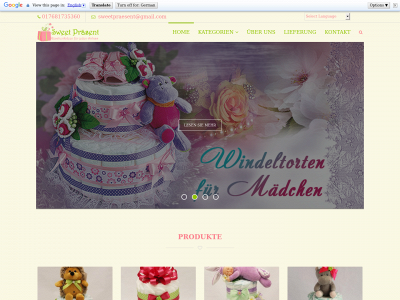 sweetpraesent.de snapshot