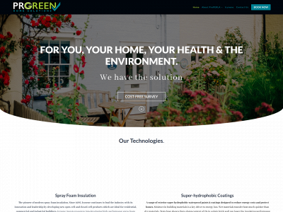 progreenhomesolutions.co.uk snapshot