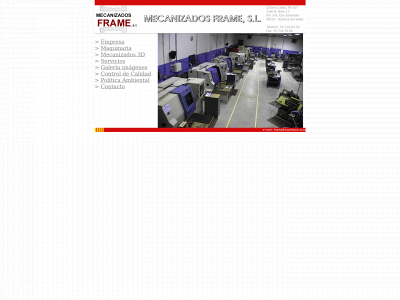 www.mecframe.com snapshot