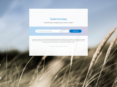 teakmonkey.no snapshot
