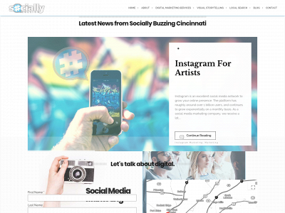 sociallybuzzing.com snapshot