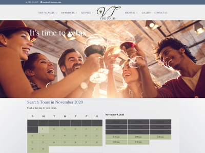 vinetours.wine snapshot