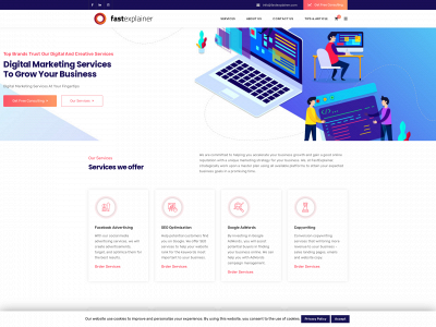 fastexplainer.com snapshot