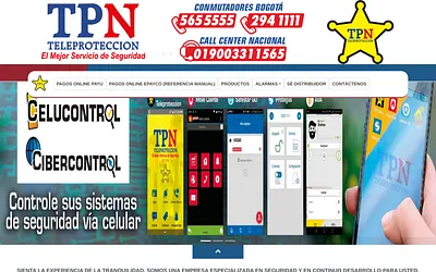 tpnteleproteccion.com snapshot