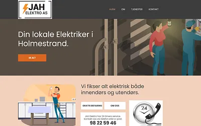 jahelektro.no snapshot