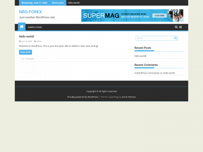 nrg-forex.com snapshot