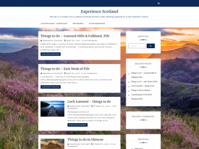 experience-scotland.com snapshot