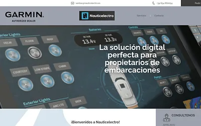 nauticelectro.es snapshot