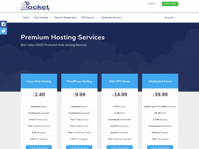 rocket-hosting.co.uk snapshot