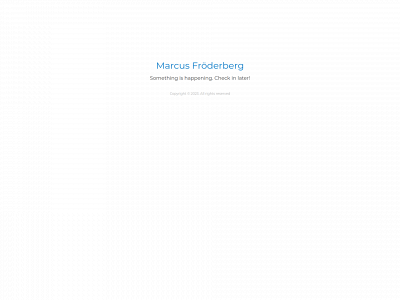marcusfrod.se snapshot