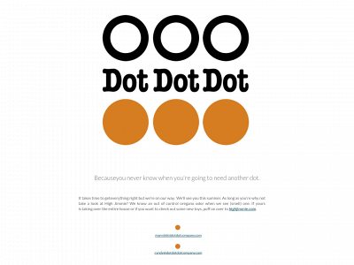 dotdotdotcompany.com snapshot