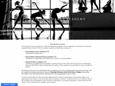 rbssdanceacademy.weebly.com snapshot