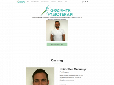gronmyrfysioterapi.no snapshot