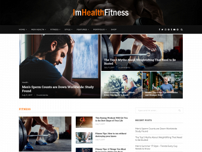 imhealthfitness.com snapshot
